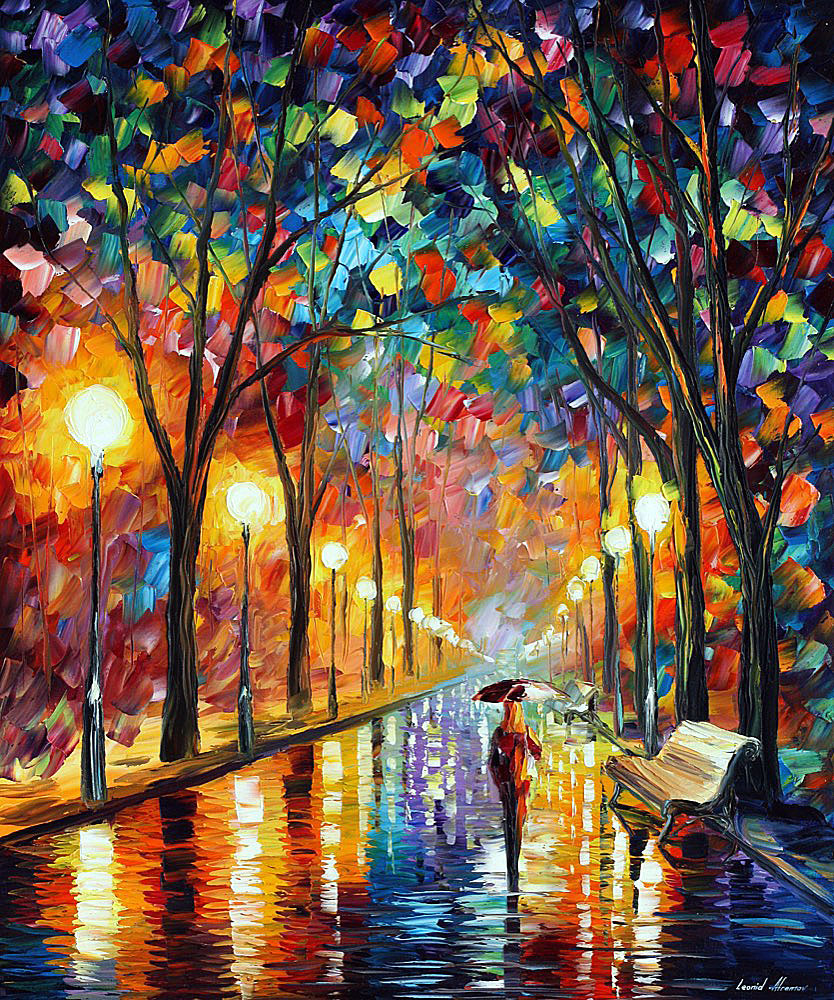 BEFORE THE CELEBRATION BEGINS - original oil painting on canvas